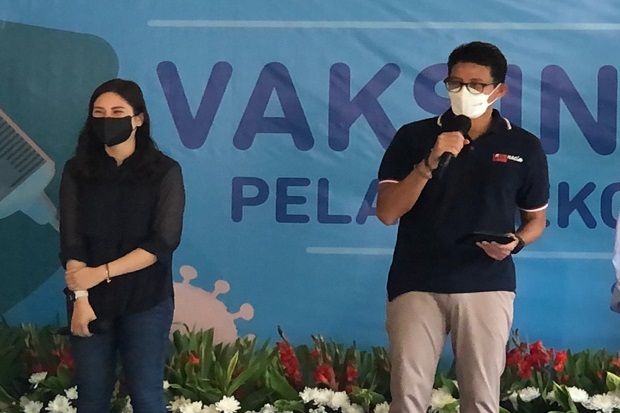 Sandiaga Uno dan Angela...