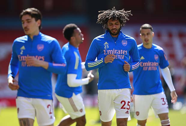 Susunan Pemain Arsenal...