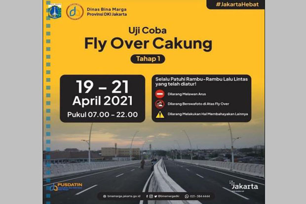 Flyover Cakung Diuji...
