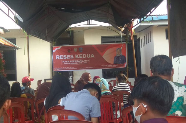 Dampingi Anggota DPRD,...