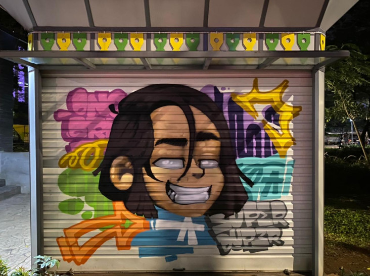 Seniman Mural Bikin...