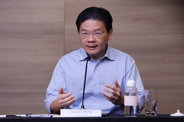 Lawrence Wong, Calon...