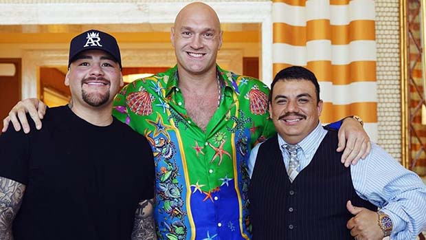 Ketemu Andy Ruiz Jr,...