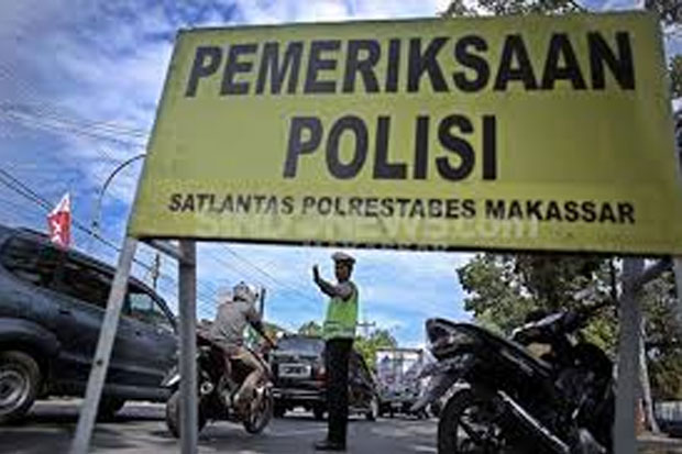 Ditlantas Polda Sulsel...