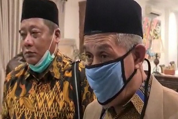 Anggota Linmas Salah...