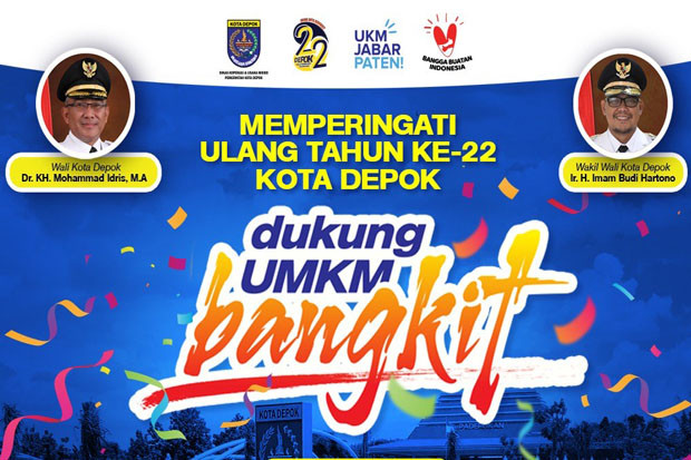HUT Ke-22, Pemkot Depok...