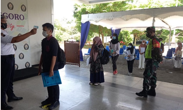 UTBK SBMPTN di Undip...