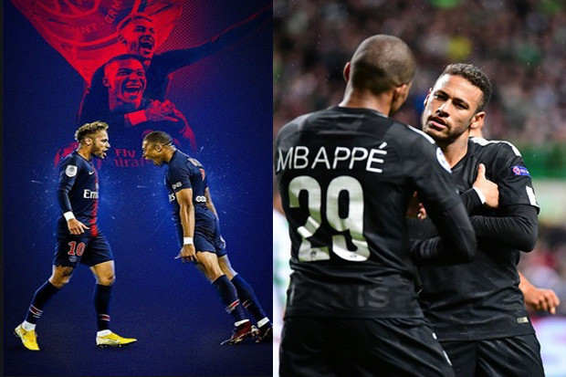 Neymar Ingin Lihat Mbappe...