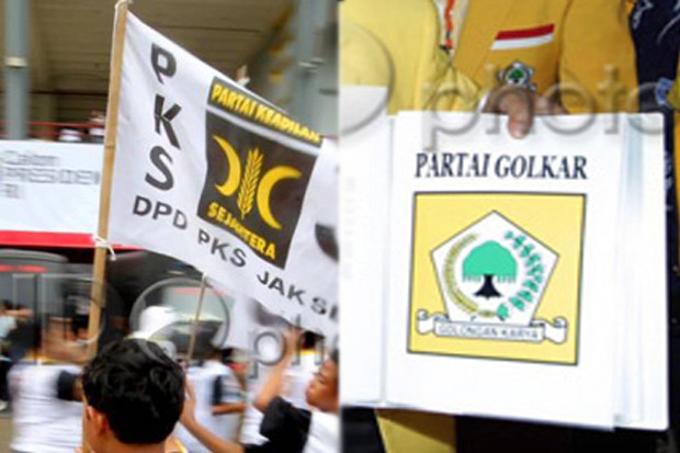 Sore Ini PKS dan Golkar...