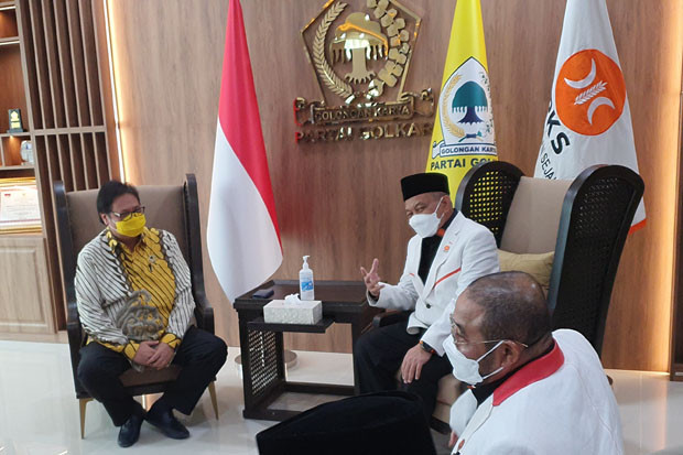 Bertemu Golkar, PKS...