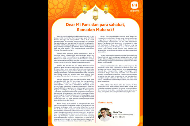 Begini Surat Cinta Alvin...