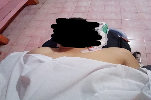 Dibakar Cemburu, Pemuda...