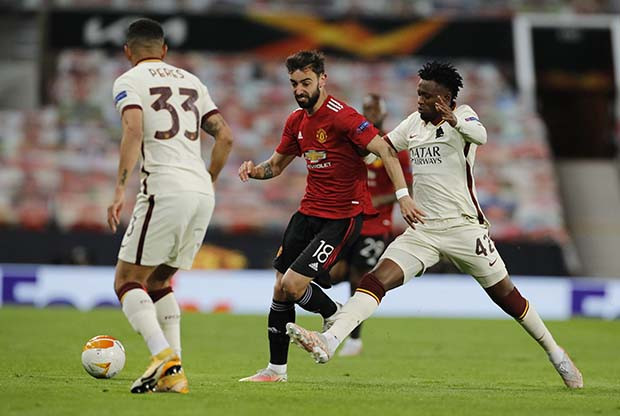 Liga Europa: Bruno Fernandes...