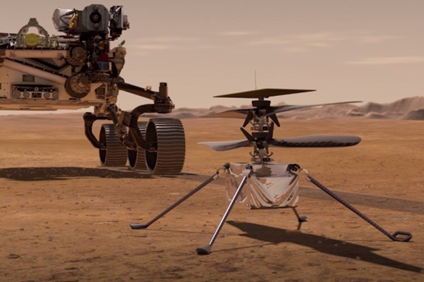 Helikopter Mini NASA...