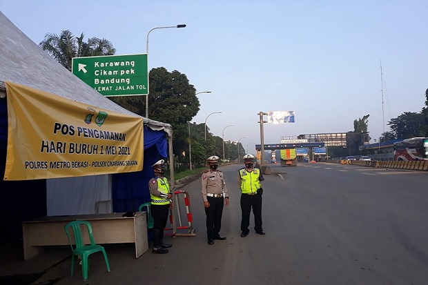 Aksi May Day, Polres...