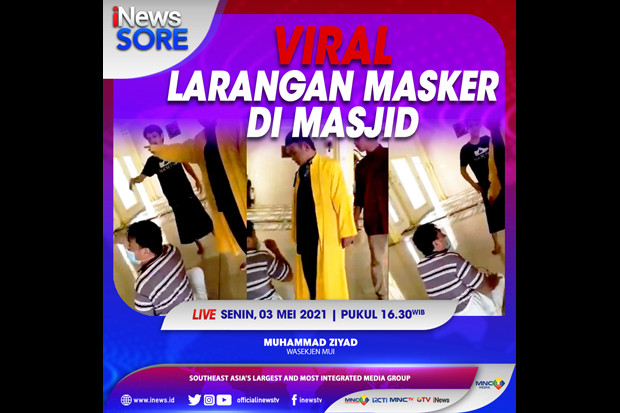 Viral Larangan Masker...