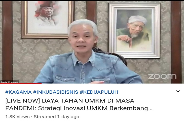 Ganjar Ajak Warga Kagama...