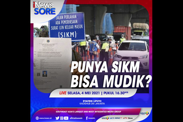 Punya SIKM Bisa Mudik?...