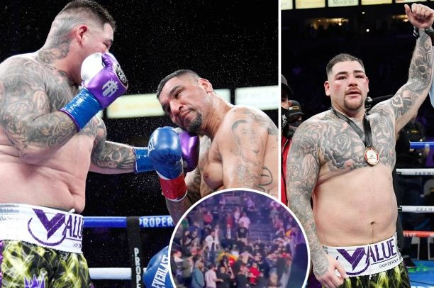 Andy Ruiz Jr Jatuh di...