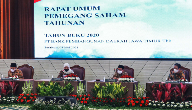 RUPS Bank Jatim Sepakati...