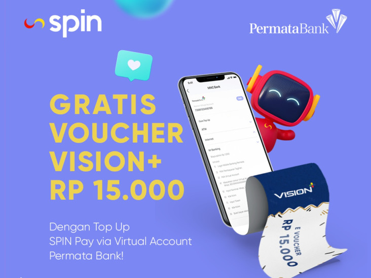 Top Up SPIN PAY Dapat...