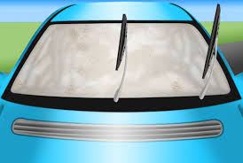 Angkat Wiper dari Kaca...
