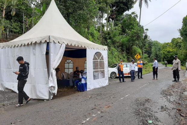Larangan Mudik, Posko...