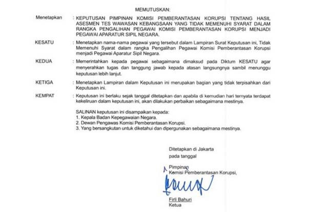 Beredar Surat Diteken...
