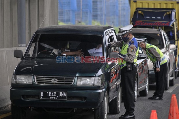 Nekat Mudik, 3.391 Kendaraan...