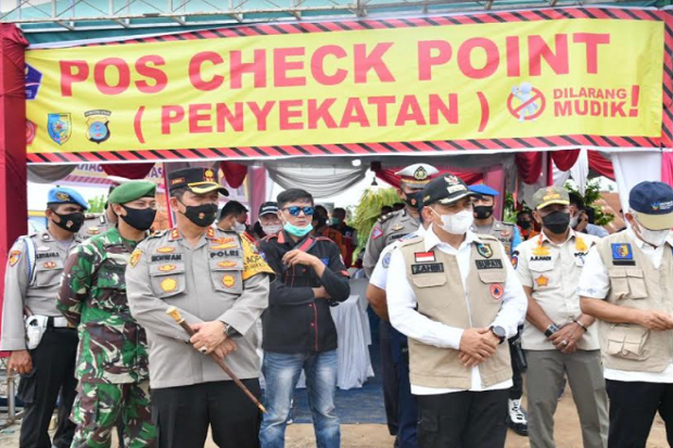 Penyekatan Mudik di...