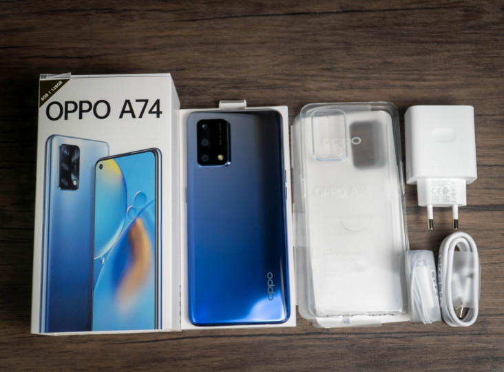 Unboxing OPPO A74, Rp3,5...