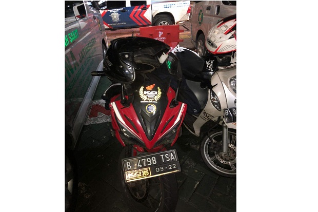 Kecelakaan Honda CBR...