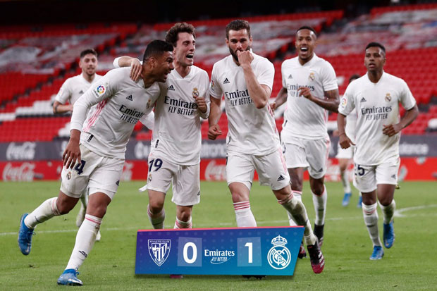 Permalukan Bilbao, Madrid...