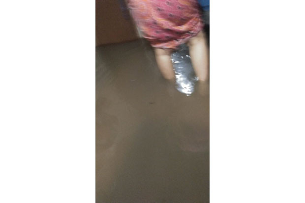 Banjir di Pemukiman...