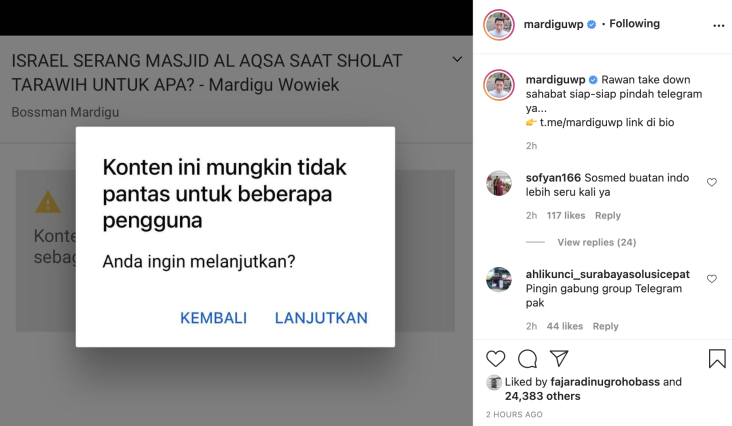 Kontennya Rawan di Take...