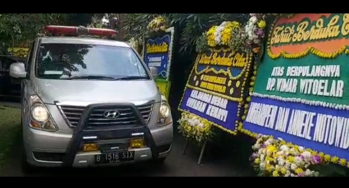 Jenazah Wimar Witoelar...