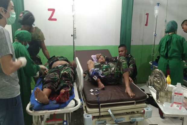 Dihadang TPNPB OPM 4...