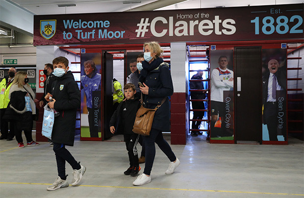 Susunan Pemain Burnley...