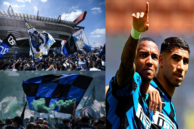 Inter Milan Rayakan...