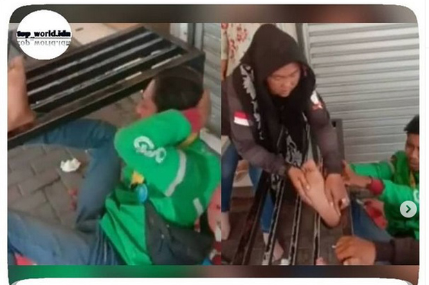 Viral Kaki Driver Ojol...