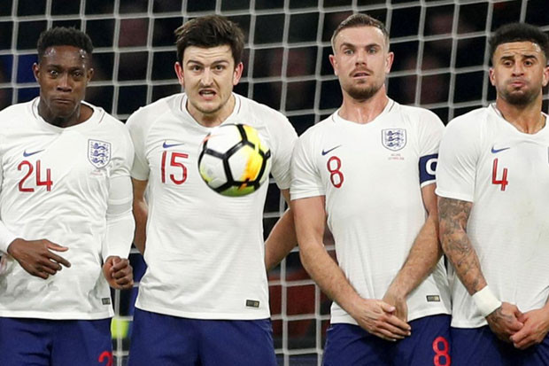 Skuat Inggris di Piala...