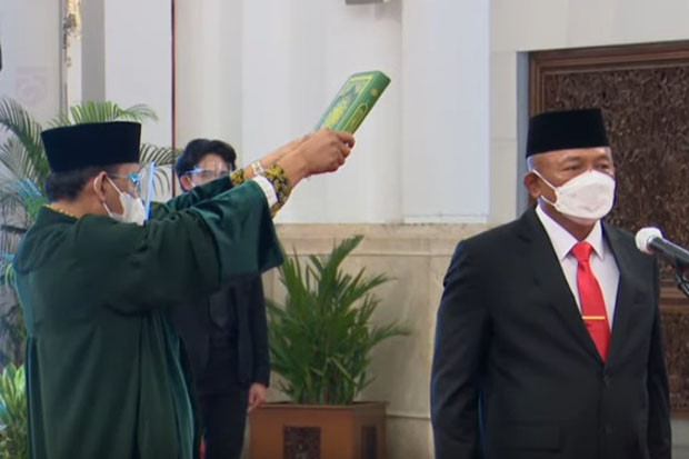 Dilantik Jokowi, Letjen...