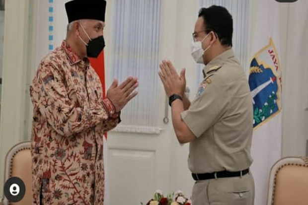 Anies Bertemu Gubernur...