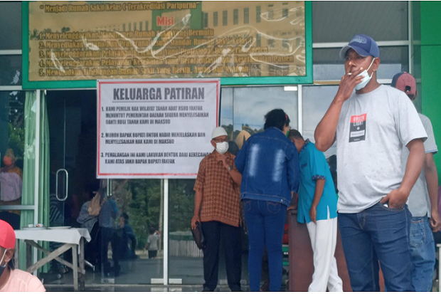 Ganti Rugi Belum Beres,...