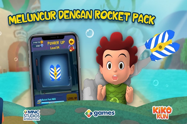 Meluncur dengan Rocket...