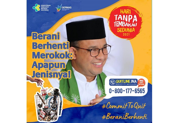 Anies Tantang Perokok...