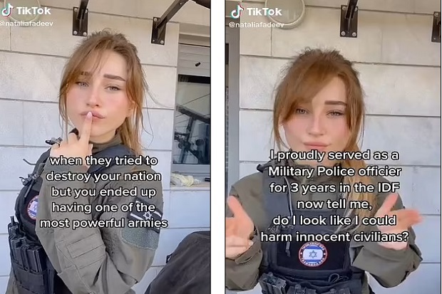 Via TikTok, Tentara...