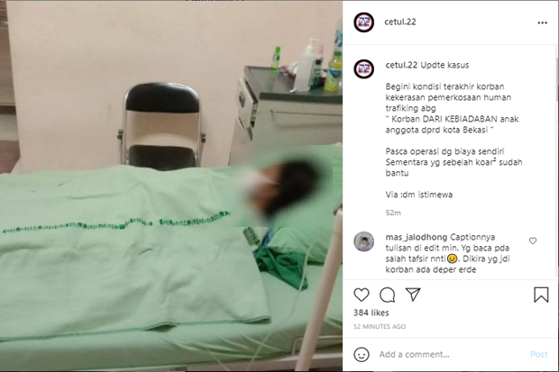 Setelah Dioperasi, Korban...