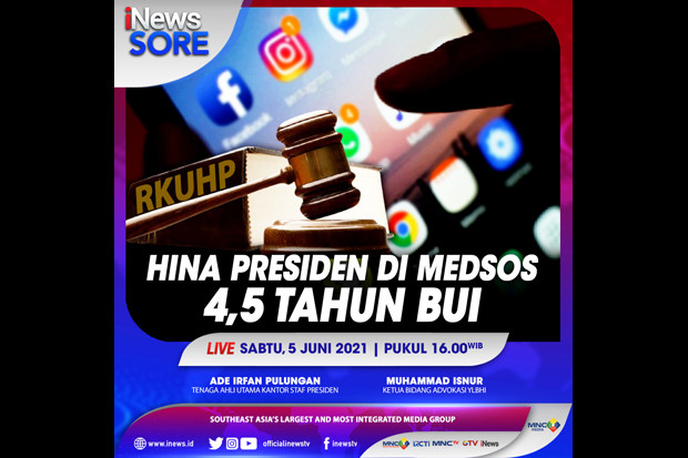 Hina Presiden di Medsos...