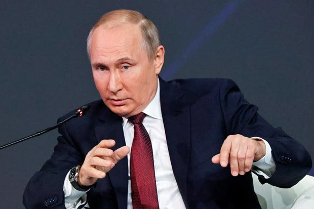 Kesal, Putin Tuding...